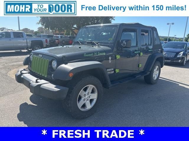 used 2018 Jeep Wrangler JK Unlimited car, priced at $24,000