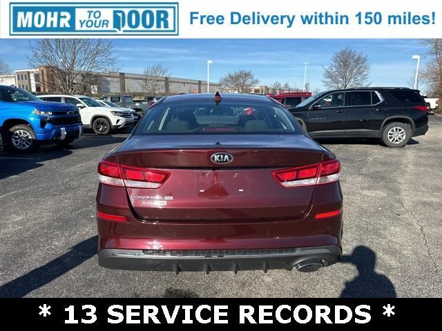 used 2019 Kia Optima car, priced at $15,000