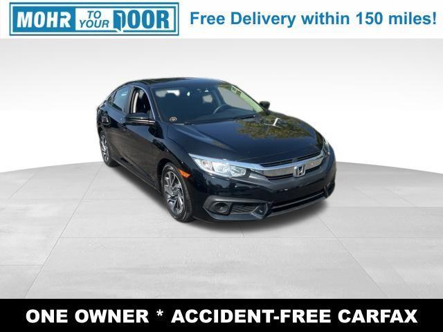 used 2018 Honda Civic car, priced at $16,660