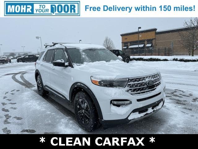 used 2021 Ford Explorer car, priced at $24,500