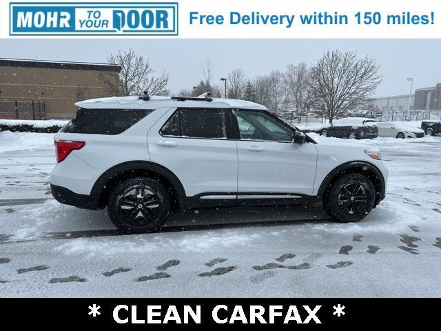 used 2021 Ford Explorer car, priced at $24,500