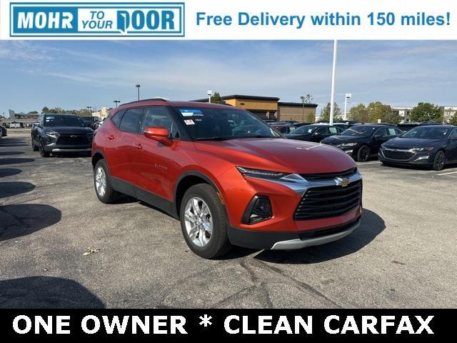 used 2021 Chevrolet Blazer car, priced at $23,855