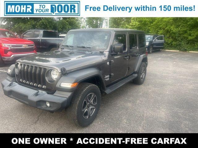 used 2019 Jeep Wrangler Unlimited car, priced at $23,500