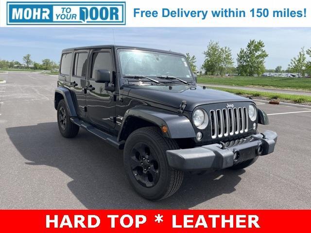 used 2016 Jeep Wrangler Unlimited car, priced at $18,658