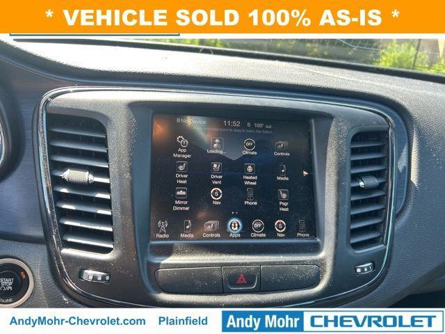 used 2015 Chrysler 200 car, priced at $5,000