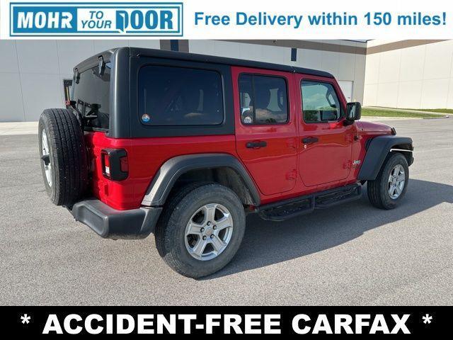 used 2018 Jeep Wrangler Unlimited car, priced at $21,968