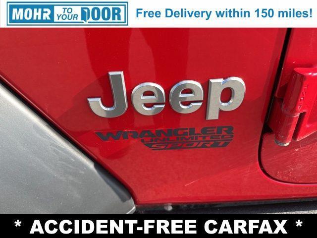 used 2018 Jeep Wrangler Unlimited car, priced at $21,968