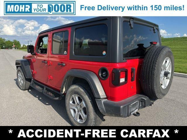 used 2018 Jeep Wrangler Unlimited car, priced at $21,968