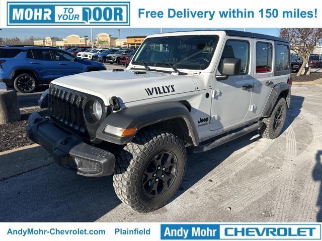 used 2021 Jeep Wrangler Unlimited car, priced at $30,000