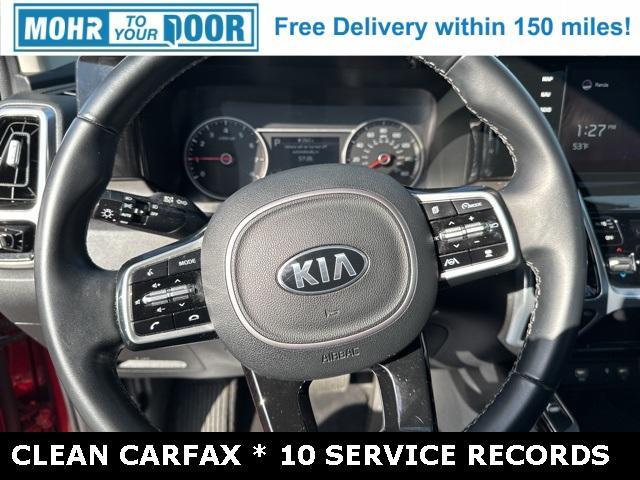 used 2021 Kia Sorento car, priced at $27,000