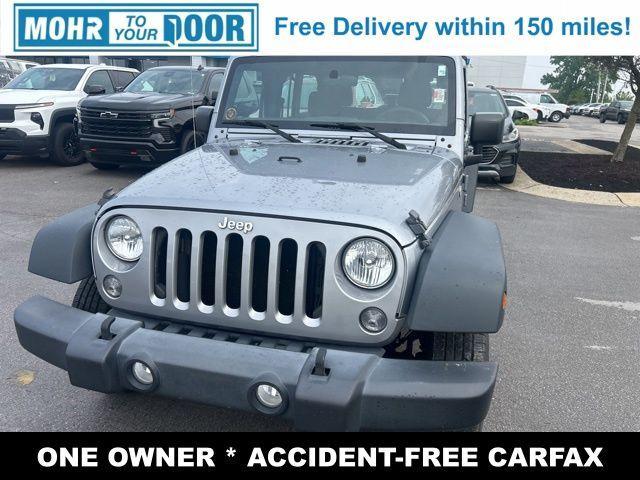 used 2016 Jeep Wrangler Unlimited car, priced at $19,659