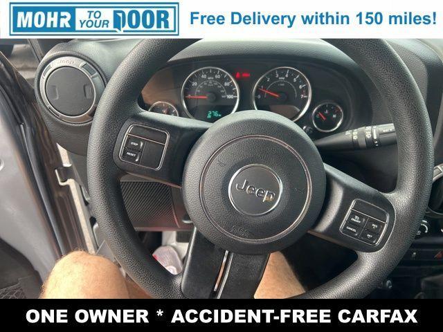 used 2016 Jeep Wrangler Unlimited car, priced at $19,659
