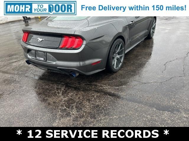 used 2018 Ford Mustang car, priced at $17,250