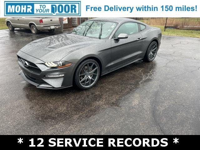 used 2018 Ford Mustang car, priced at $17,250