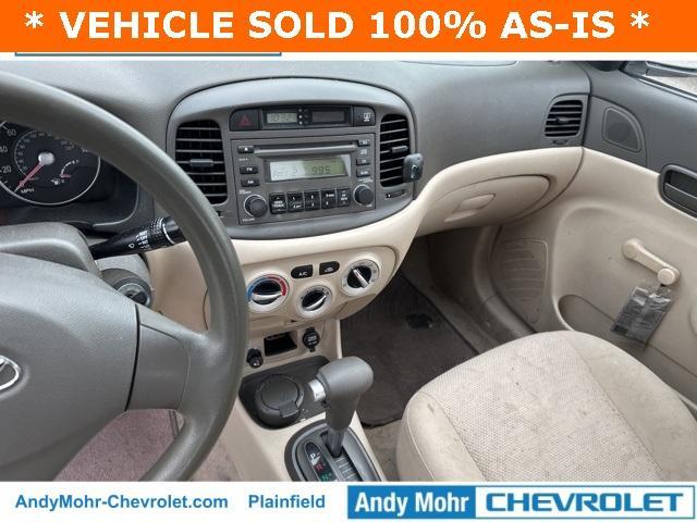 used 2006 Hyundai Accent car, priced at $2,500