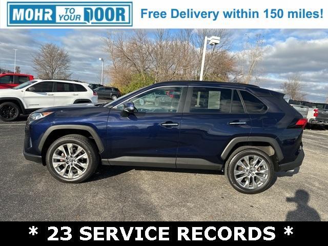 used 2019 Toyota RAV4 car, priced at $22,000