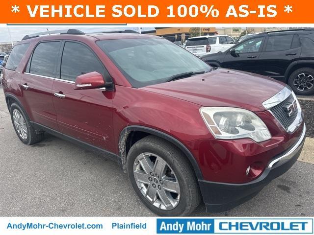 used 2010 GMC Acadia car, priced at $5,000