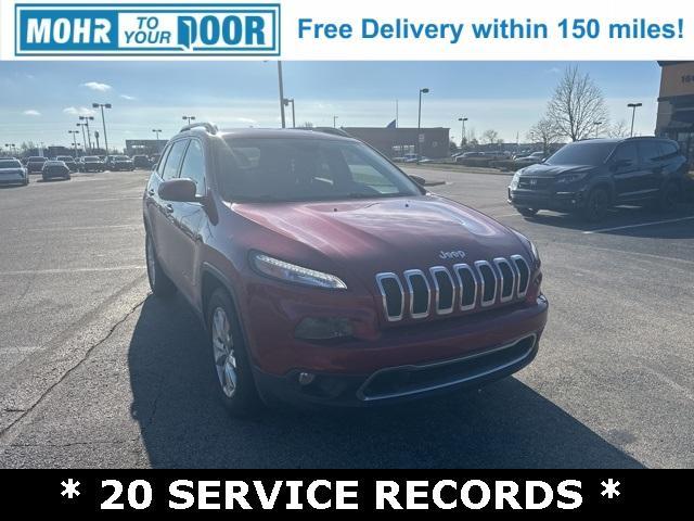 used 2016 Jeep Cherokee car, priced at $14,500