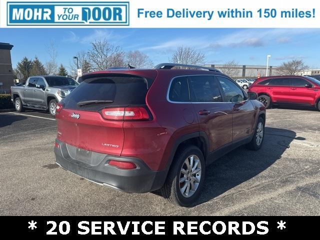 used 2016 Jeep Cherokee car, priced at $14,500