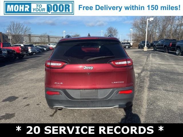 used 2016 Jeep Cherokee car, priced at $14,500