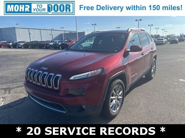 used 2016 Jeep Cherokee car, priced at $14,500