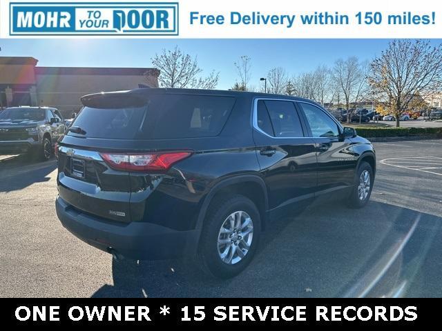 used 2021 Chevrolet Traverse car, priced at $19,300