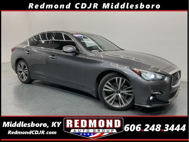 used 2021 INFINITI Q50 car, priced at $27,000