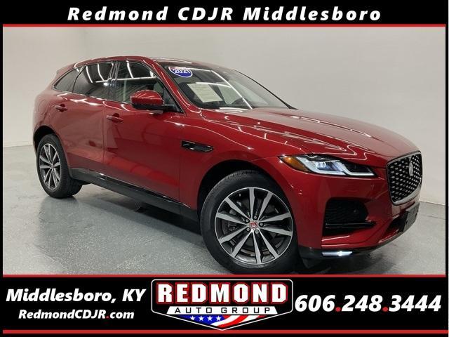 used 2021 Jaguar F-PACE car, priced at $32,400