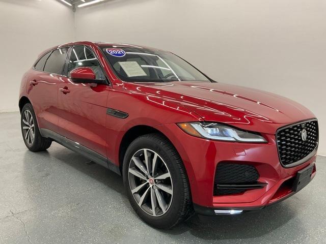 used 2021 Jaguar F-PACE car, priced at $32,400