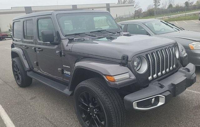 used 2021 Jeep Wrangler Unlimited 4xe car, priced at $33,900