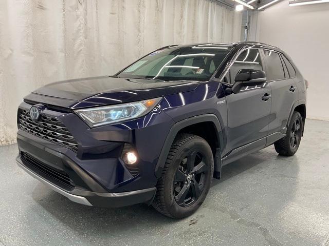 used 2021 Toyota RAV4 Hybrid car, priced at $31,500