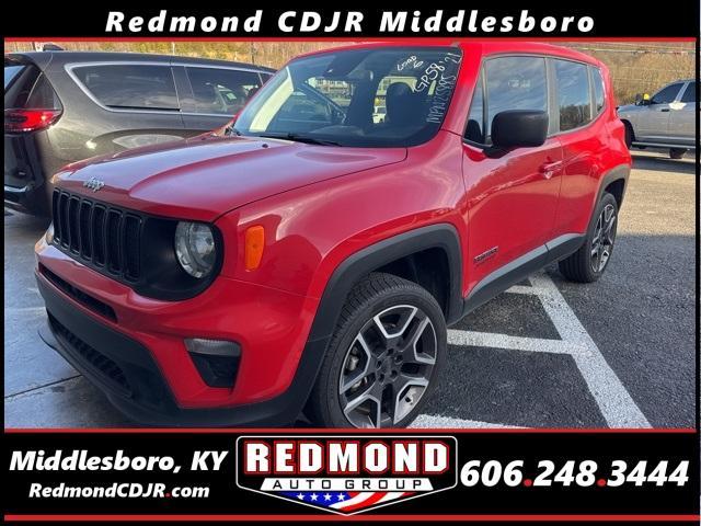 used 2021 Jeep Renegade car, priced at $17,700