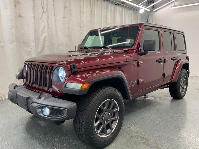 used 2021 Jeep Wrangler Unlimited car, priced at $26,299