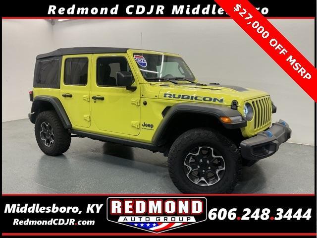 used 2023 Jeep Wrangler 4xe car, priced at $34,900