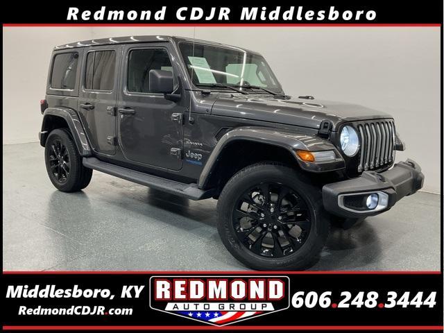 used 2021 Jeep Wrangler Unlimited 4xe car, priced at $32,997