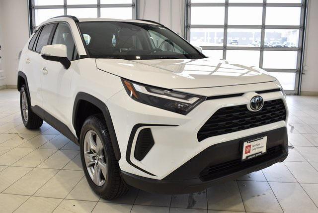 used 2022 Toyota RAV4 car, priced at $29,588