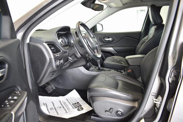 used 2021 Jeep Cherokee car, priced at $21,988