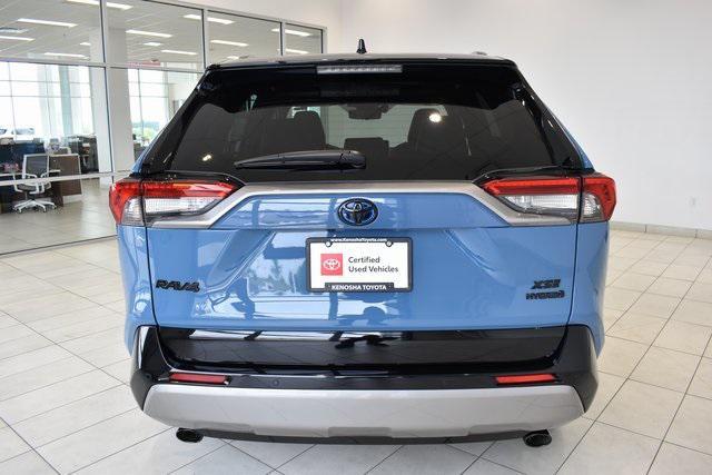 used 2024 Toyota RAV4 Hybrid car, priced at $41,990