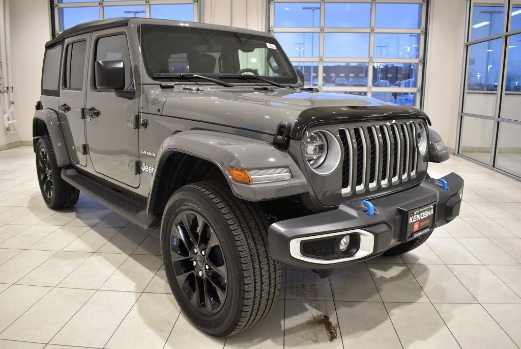 used 2022 Jeep Wrangler Unlimited 4xe car, priced at $29,998