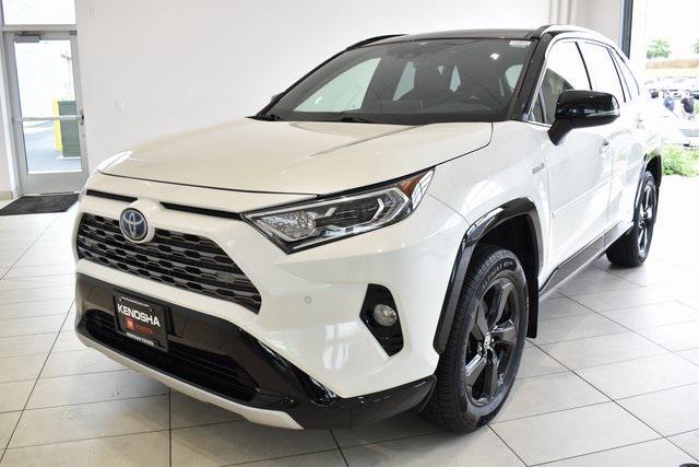 used 2020 Toyota RAV4 Hybrid car, priced at $26,990