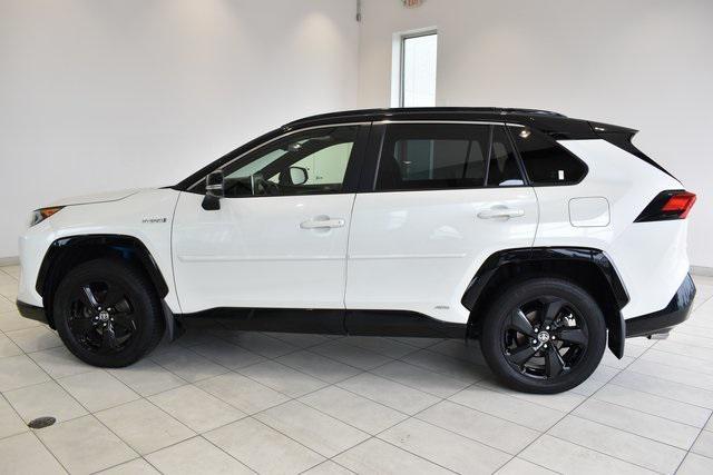 used 2020 Toyota RAV4 Hybrid car, priced at $26,990