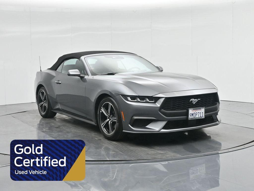 used 2024 Ford Mustang car, priced at $34,500
