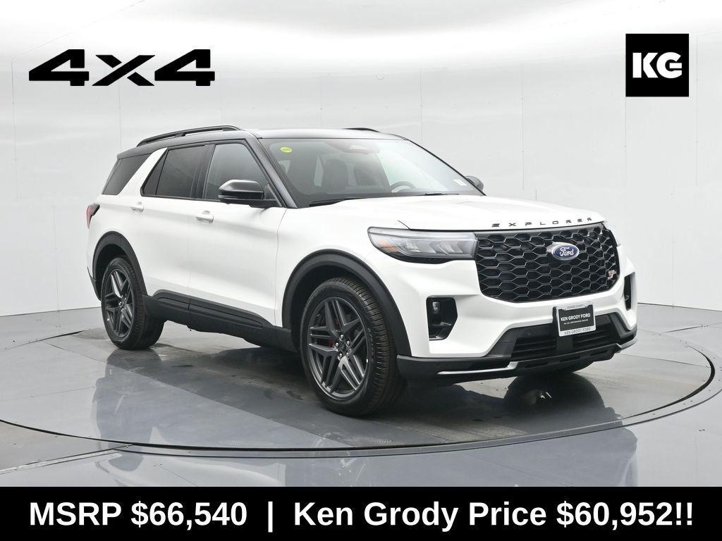 new 2025 Ford Explorer car, priced at $60,952