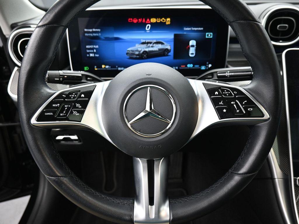 used 2022 Mercedes-Benz C-Class car, priced at $31,500