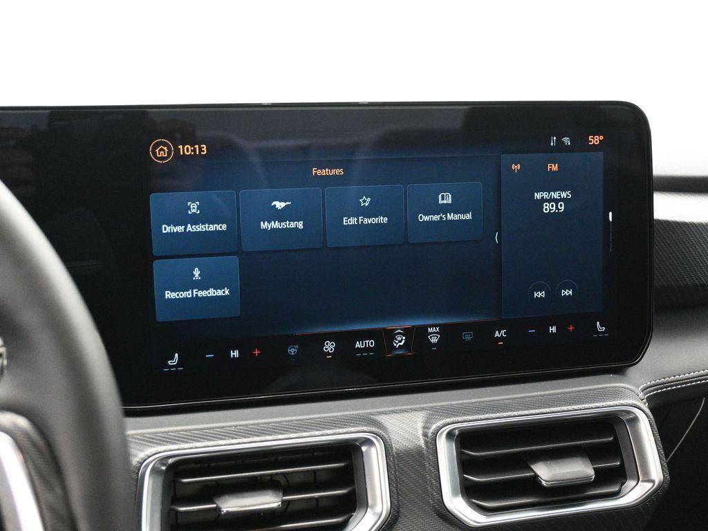 new 2025 Ford Mustang car, priced at $58,580