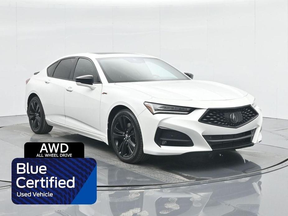 used 2021 Acura TLX car, priced at $34,500