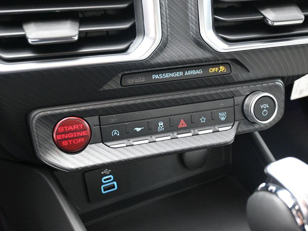 new 2025 Ford Mustang car, priced at $56,560