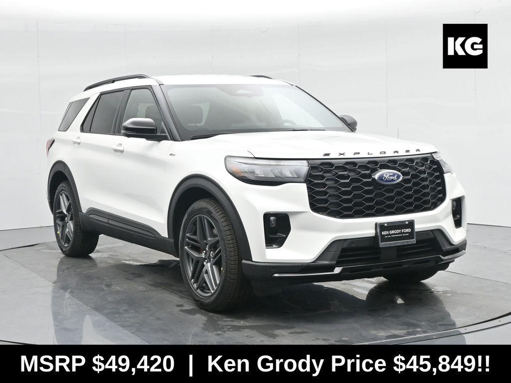 new 2025 Ford Explorer car, priced at $45,849