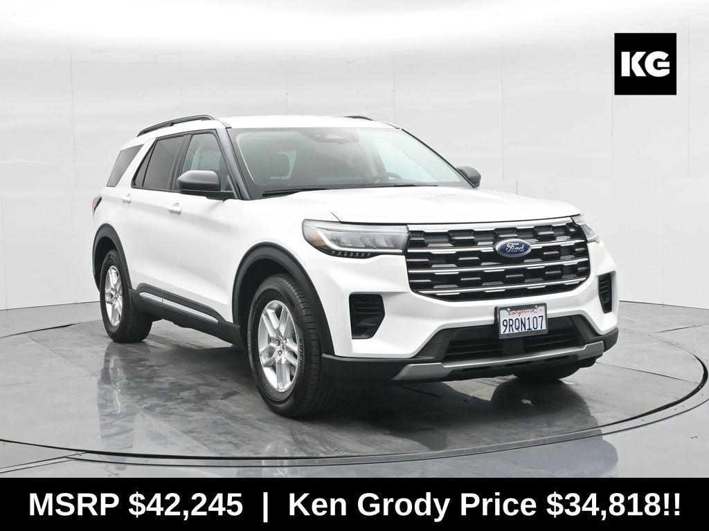 new 2025 Ford Explorer car, priced at $34,818
