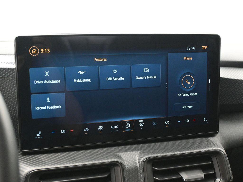 new 2025 Ford Mustang car, priced at $53,705